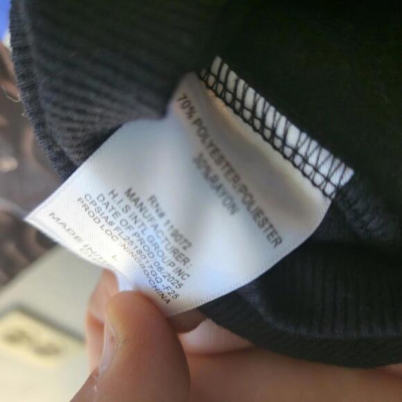 SONY PLAYSTATION BLACK FLEECE HOODIE BOYS SZ LARGE 🔥 NEW VIDEO GAMES - Picture 5 of 5